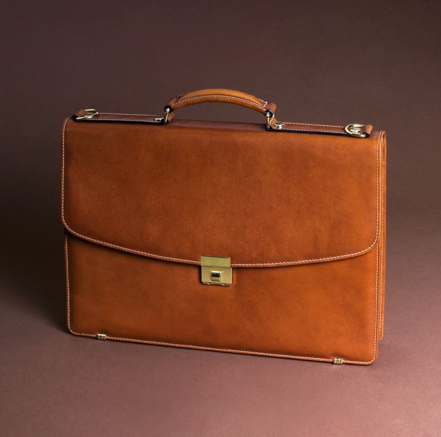 Pielnoble nappa natural color executive briefcase